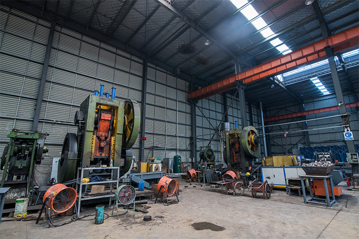 邵武网架配件-锥头加工车间